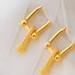 Gold-Plated Jewelry Set – 21K Style Necklace, Bracelet & Earrings