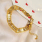 Luxury Gold Plated Chain Bracelet for Women