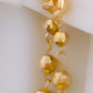 Gold-Plated Arabic Jewelry Set – Beaded Necklace, Adjustable Cuff Bracelet & Statement Ring