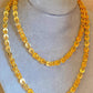 Gold-Plated Chain Necklace: 100cm " HALABY " Style Statement Jewelry