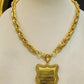 Ayat Al Kursi - أية الكرسي - Gold Plated Jewelry Set Islamic Gift
