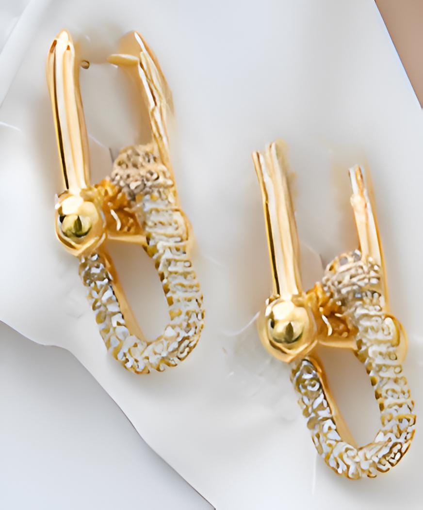 Gold-Plated Bridal Jewelry Set – Necklace, Earrings, Bracelet & Ring
