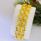 Luxury Gold Plated Wide Bracelet Statement Jewelry Gift
