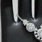 Luxury Silver Hand Chain Bracelet Elegant Bridal Slave Jewelry
