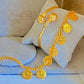 Gold-Plated Ottoman Coin Jewelry Set – Complete 6-Piece Turkish Style Jewelry Collection