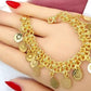 Royal Gold Plated Coin Fringe Jewelry Set