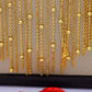 Gold-Plated Arabic Jewelry Set – 4-Piece Necklace, Earrings, Bracelet & Ring