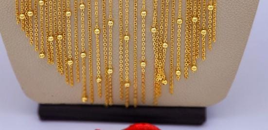 Gold-Plated Arabic Jewelry Set – 4-Piece Necklace, Earrings, Bracelet & Ring