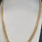Gold Plated Cuban Chain Jewelry Set Greek Medallion Necklace Choker Earrings