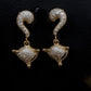 Luxury Gold Plated Floral Crystal Jewelry Set • Vintage Teardrop Design • 4Pcs