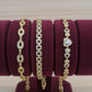 Luxurious Gold Plated Evil Eye Jewelry Set • Sparkling Protection Necklace & Earrings