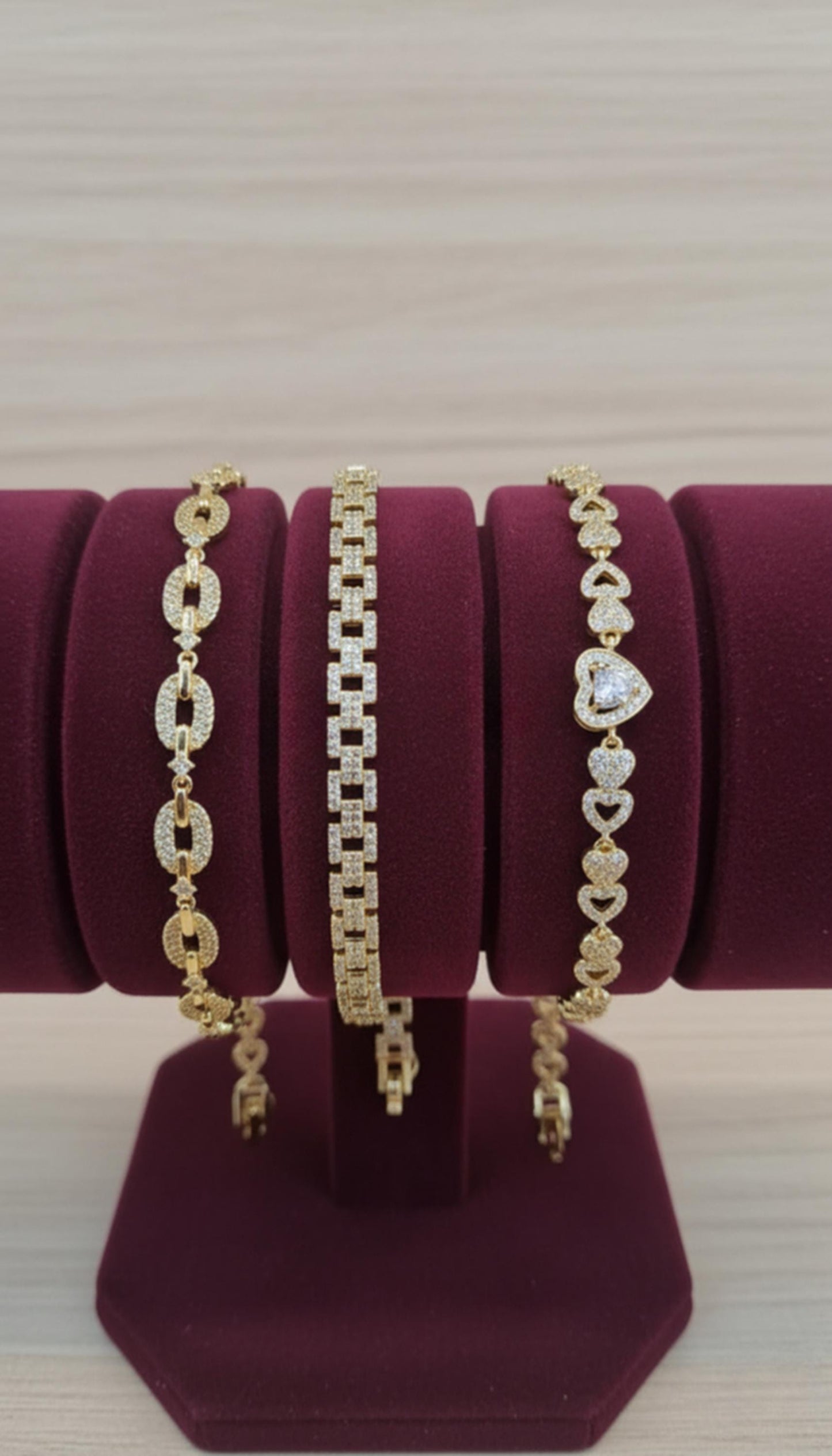 Luxurious Gold Plated Evil Eye Jewelry Set • Sparkling Protection Necklace & Earrings