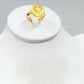 Gold Plated Coin Jewelry Set Statement