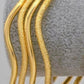 Gold Plated Bangle Bracelet Set Textured Stackable Jewelry