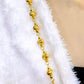 Luxury Gold Plated Beaded Jewelry Set Elegant