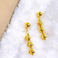Luxury Gold Plated Beaded Jewelry Set Elegant