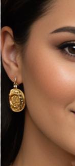 Luxury Gold Plated Greek Coin Jewelry Set