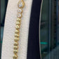 Gold Plated Bridal Jewelry Set Luxury Necklace Earrings Bracelet Ring Elegant