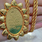 Luxury Gold Plated Rope Chain Pendant Necklace