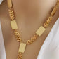 Gold-Plated Floral Jewelry Set – Arabic Wedding Bracelet, Earrings & Ring