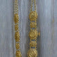 Gold Plated Ottoman Style Coin Necklace Vintage Statement Jewelry