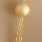 Gold-Plated Beaded Jewelry Set – Necklace, Bracelet, Earrings & Ring
