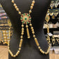 Gold Plated Coin Body Chain Festival Belly Dance Necklace