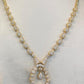 Gold Plated Bridal Jewelry Set Luxury Necklace Earrings Bracelet Ring Elegant