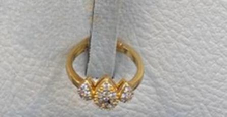 Gold Plated Bridal Jewelry Set Luxury Necklace Earrings Bracelet Ring Elegant