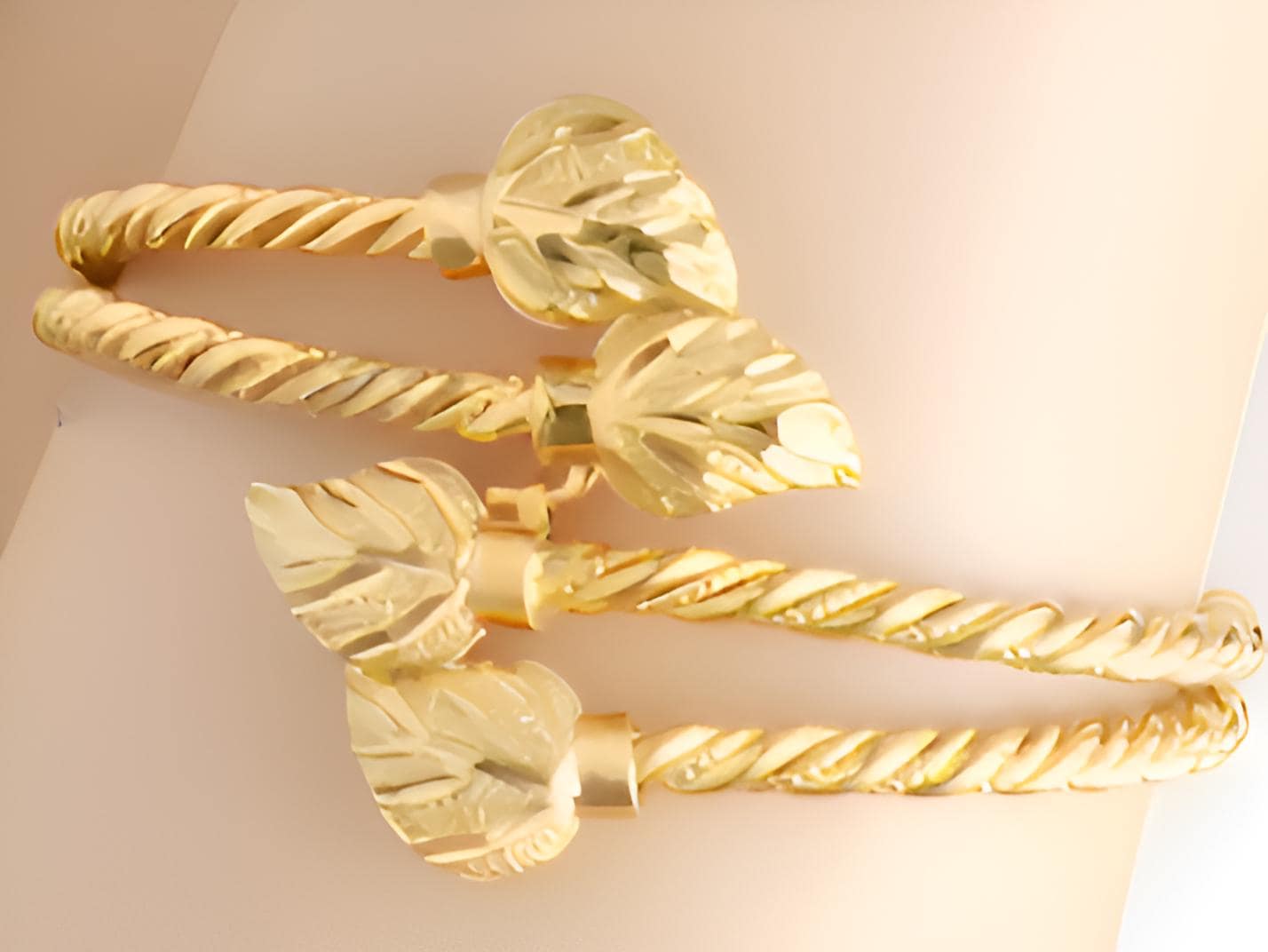 Elegant Gold-Plated Flower Frame Jewelry Set | Turkish Design Necklace, Bracelet, Earrings & Ring for Women