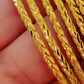 7 Gold-Plated Bangles Set – 7 -Piece Stackable Bracelets with Elegant Leaf Design