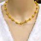 Luxury Gold Plated Beaded Jewelry Set Elegant