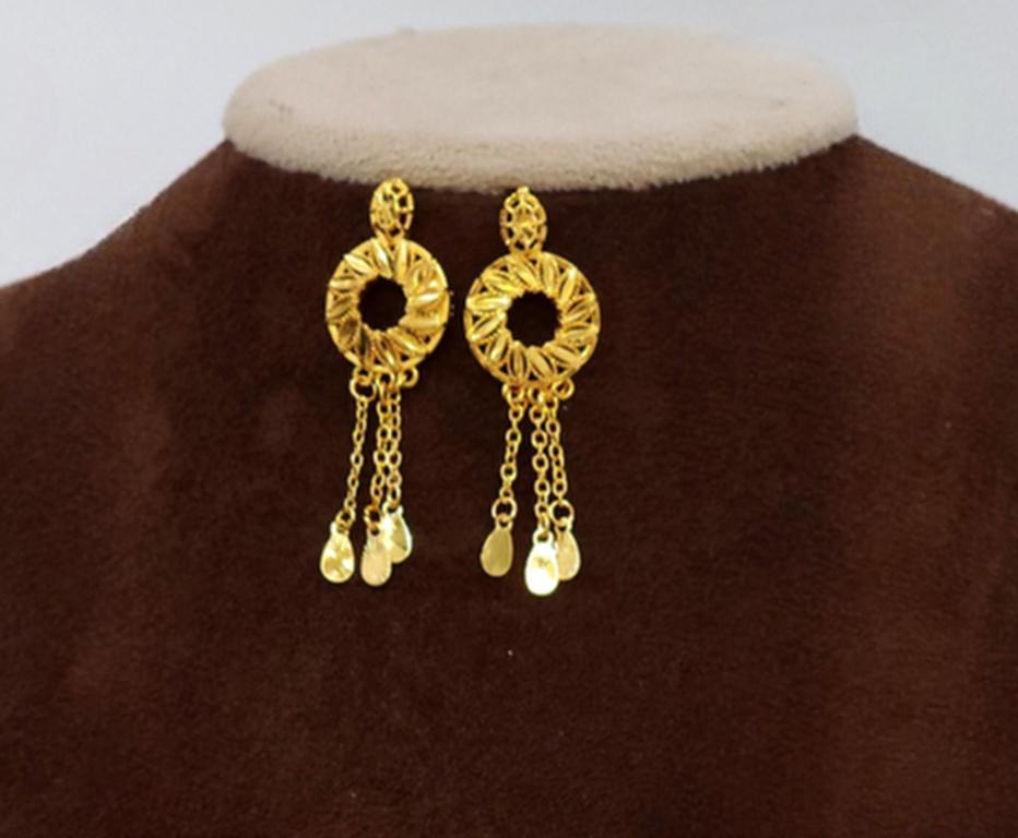 Luxury Gold Plated Statement Necklace Set