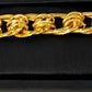 Luxury Gold Plated Cuban Chain Jewelry Set