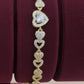 Luxurious Gold Plated Evil Eye Jewelry Set • Sparkling Protection Necklace & Earrings