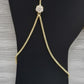 Dainty Angel Wings Gold Hand Harness • Sparkling Guardian Wing Slave Bracelet