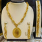 Ayat Al Kursi - أية الكرسي - Gold Plated Medallion Jewelry Set Luxury