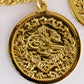 Gold-Plated Ottoman Coin Bracelet | Vintage Turkish Charm Jewelry | Adjustable Chain | Not Real Gold