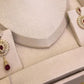 Gold Plated Bridal Crown Jewelry Set Royal Wedding Tiara