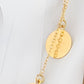 Ottoman Gold-Plated Coin Jewelry Set | Bridal Necklace, Earrings, Ring & Bracelet | Arabic Wedding Accessories
