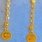 Gold-Plated Ottoman Coin Jewelry Set – Complete 6-Piece Turkish Style Jewelry Collection
