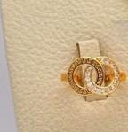 Gold-Plated Arabic Jewelry Set | Bridal Necklace, Earrings, Bracelet & Ring