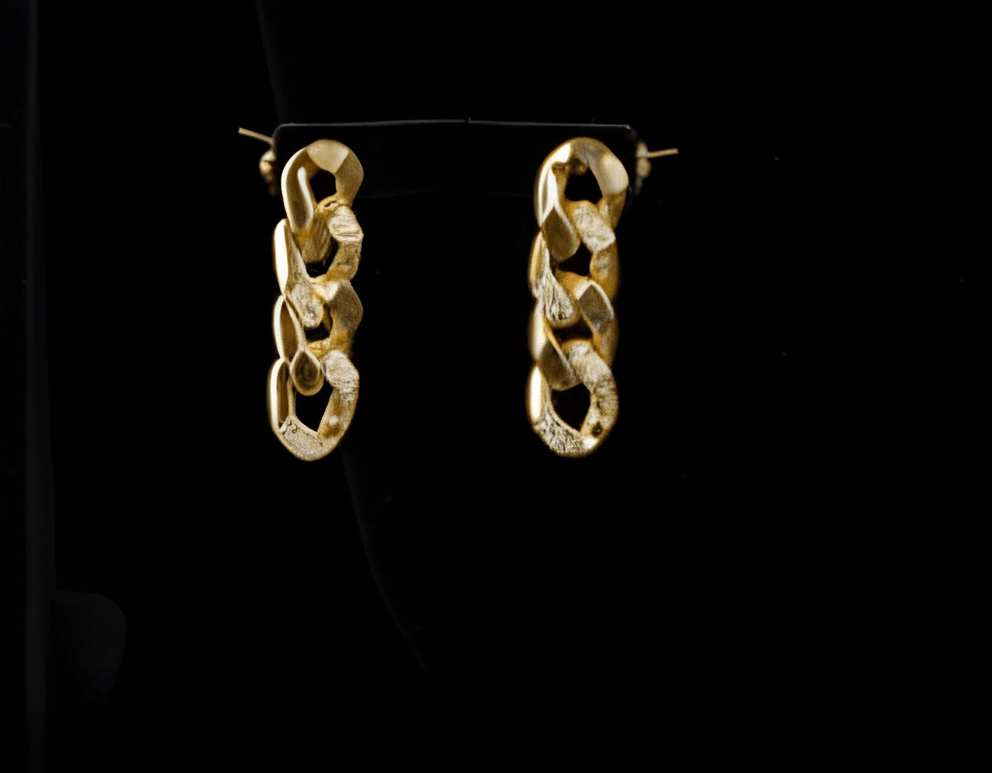Luxury Gold Plated Floral Jewelry Set • Crystal Blossom Necklace & Earrings • 4Pcs