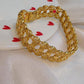 Luxury Gold Plated Chain Bracelet for Women