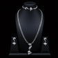 Romantic Silver Heart Crystal Hand Harness • Dainty Love Slave Bracelet Ring