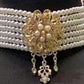 Luxury Bridal Pearl Body Jewelry Gold Plated Set