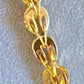 Gold-Plated Chain Necklace: 100cm " HALABY " Style Statement Jewelry