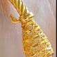Gold-Plated Filigree Cable Bracelet Set – 2-Piece Adjustable Statement Cuffs for Women