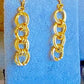 Gold-Plated Venetian Jewelry Set – 7-Piece Coin Necklace, Bracelet, Earrings & Rings