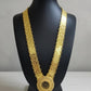 Gold Plated Ottoman Coin Necklace Vintage Wide Statement Jewelry